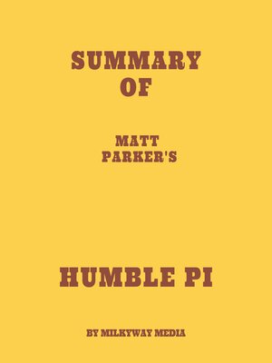 cover image of Summary of Matt Parker's Humble Pi